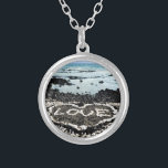 Colar Banhado A Prata Hawaii Black Beach Beach ama foto do coração do co<br><div class="desc">Relaxe e desfrute da beleza desta princesa praia de areia negra em Big Island sempre que você veste este colar fotográfico que mostra um coração de "amor" descoberto na costa havaiana. Tenho sorte de ter visto este coração feito de rochas de coral, enquanto caminhava nesta praia no final da tarde....</div>