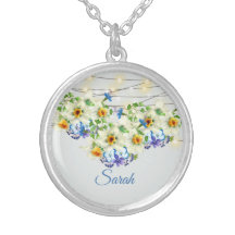 Jonquils e Jasmine Floral Design com Nome