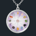 Colar Banhado A Prata *~* Light Burst Healing Energy Crystal Grid<br><div class="desc">JEWELRY WITH INTENTION (R) Como curador de energia espiritual a distância profissional desde 2001, aprendi, desenvolvi e utilizei o poder da intenção de cura de energia. Todo meu judeu com intenção (R) carregar a energia de cura de manifestação positiva. Este colar de energia de cura de prata está pronto para...</div>