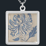 Colar Banhado A Prata Mãe Indigo<br><div class="desc">Floral</div>