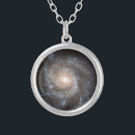 Colar Banhado A Prata messier 101 ngc 5457 estrelas galáxias espaço<br><div class="desc">messier 101 ngc 5457 estrelas galáxias espaço</div>