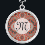 Colar Banhado A Prata Monograma | Cinnabar Suzani I<br><div class="desc">Home Décor</div>