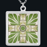 Colar Banhado A Prata Motif de Palma Não Embelado I<br><div class="desc">Home Décor</div>