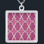 Colar Banhado A Prata Motifs de Mercado II<br><div class="desc">Padrões</div>