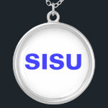 Colar Banhado A Prata Necklace SISU Nature & Spirit das Pessoas finlande<br><div class="desc">Colar com uma palavra de solteiro que fala Volumes!!! Tenha Orgulho De Seu Patrimônio,  Aproveite A Vida E Obrigados Por Passar Por Lá!</div>