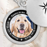 Colar Banhado A Prata Pet Memorial Forever em nossa Foto Personalizada d<br><div class="desc">Honre o seu melhor amigo com um colar personalizado de caixote do memorial fotográfico. Este único colar de memórias de animais de estimação é o presente perfeito para você, família ou amigos para prestar tributo ao seu amado. Esperamos que o seu colar memorial do cão traga-lhe paz, alegria e memórias...</div>