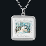 Colar Banhado A Prata *~* Ricorda Positano AR20 Língua italiana<br><div class="desc">(Procure produtos / itens semelhantes no AR20.) NECKLACE Ricorda Positano, SQUARE PRATICADO DE PRATA = "Lembrar Positano" Você pode transferir esse design surpreendente para outros produtos Zazzle. Dê a si mesmo o dom desta memória ou presente para aqueles que também apreciam esta cidade incrível na Itália. Criativo artístico melhorado ergicamente...</div>