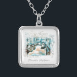 Colar Banhado A Prata *~* Ricorda Positano AR20 Língua italiana<br><div class="desc">(Procure produtos / itens semelhantes no AR20.) NECKLACE Ricorda Positano, SQUARE PRATICADO DE PRATA = "Lembrar Positano" Você pode transferir esse design surpreendente para outros produtos Zazzle. Dê a si mesmo o dom desta memória ou presente para aqueles que também apreciam esta cidade incrível na Itália. Criativo artístico melhorado ergicamente...</div>