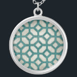 Colar Banhado A Prata Simetria do Espectro IX<br><div class="desc">Padrões</div>