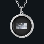 Colar Banhado A Prata Solda: A linha fina bandeira do metal<br><div class="desc">Solda: A linha fina bandeira do metal</div>