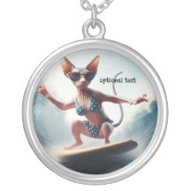 Surfing Sphynx Pendente