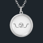 Colar Banhado A Prata Tsu Kana Shrug Emoticon ¯\_ ㋡_/ movimento Japonês<br><div class="desc">Engraçado Geek Humor Kaomoji Tsu Kana Encolhendo Emoticons Japoneses Texto de Marca de Arte ASCII. A Globe Trotters é especializada em imagens idiossincráticas de todo o mundo. Aqui você encontrará Cartões de Saudação,  Cartões Postais,  Posters,  Mouséads e muito mais.</div>