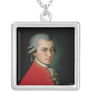 Colar Banhado A Prata Wolfgang Amadeus Mozart, 1818