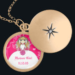 Colar da Flor Blonde Fuchsia<br><div class="desc">Menina Flor Festa de casamento Colar Colar Colar de Maneira de Casamento Colar Colares de Festa de casamento - para alterar a cor de fundo - clique em personalizar - clique em editar - escolha a última ferramenta no menu suspenso e escolha entre uma das cores mostradas ou digite seu...</div>