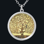 Colar da Vida de Gustav Klimt<br><div class="desc">Gustav Klimt Tree of Life Colace. Uma pintura simbólica da fase de ouro de Gustav Klimt terminou em 1909. Um presente de excelente para fãs de Arte Nouveau,  Gustav Klimt,  e pintura simbólica.</div>