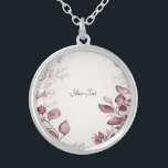 Colar de Folhas Vermelhas Modernas<br><div class="desc">Belo Colar de Folhas Vermelhas Modernas</div>