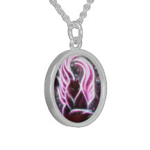 Ametist Fairy Cat Necklace