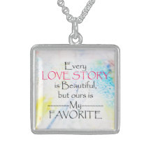 Sterling Silver Love Necklace