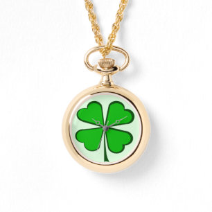Colar de Relógio Shamrock