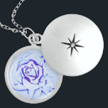 Colar Medalhão Algo novo algo Locket azul do dia do casamento<br><div class="desc">Um presente perfeito para que a noiva vista-se em seu dia do casamento. Há um espaço no centro para adicionar a data se você quer a. Esta é uma parte lindo de jóia da prata esterlina. Igualmente está combinando envoltórios do prego para a noiva ao desgaste ou para dar-lhe damas...</div>