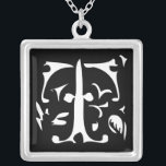 Colar prateado monograma<br><div class="desc">Colares de Manutenção Escolha Término Dourado Prateado Prateado ou Personalizado Personalizado Único Silver Silver Silver!Colares de Festas de casamento de Presença de Natal - para alterar a cor de fundo - clique em personalizar - clique em editar - escolha a última ferramenta no menu suspenso e escolha entre uma das...</div>
