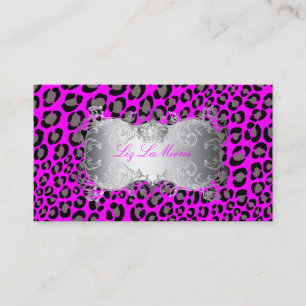 Colas-leopardo / cartões de visitas PixDezines