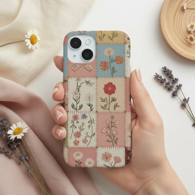 Colcha de retalhos de amantes Floral Botânico Rosa (Criador carregado)