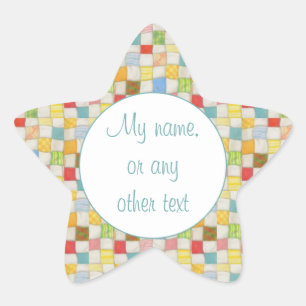 COLCHA MALUCA Adesivos Matte Star