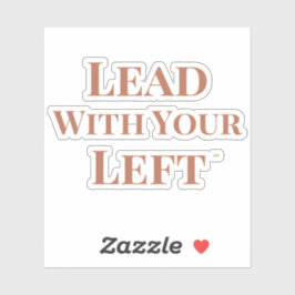 Cole com Seu Estêncil de Adesivo Esquerdo