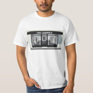 Coleção 2012/13 de Karl Lagerfeld do t-shirt de
