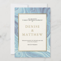 Coleção Ágata Omphalodes Convite Azul