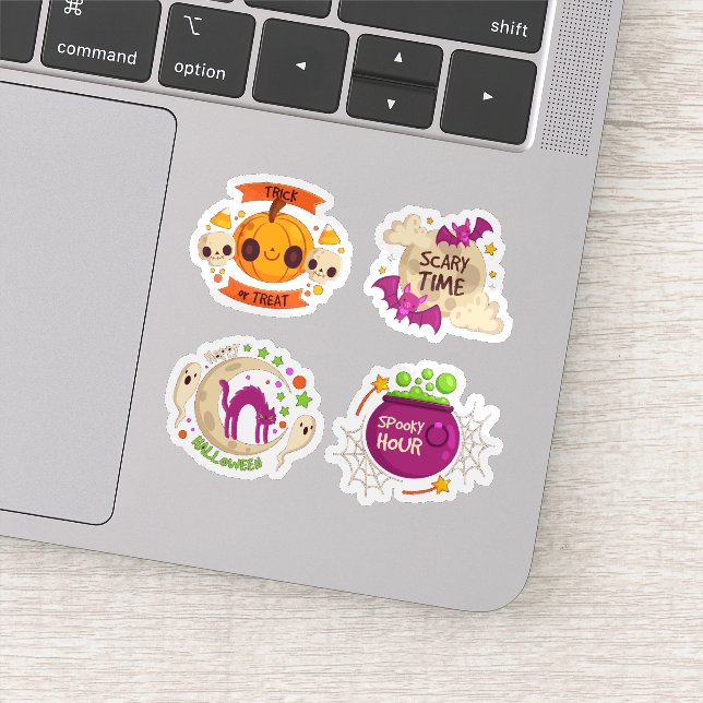 coleção de adesivos de Halloween (Detalhe)