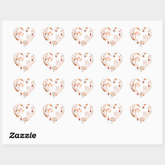 Coleção de Adesivos de Prado de Flores Silvestres