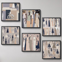 Coleção de Azulejos de Ícones de Moda