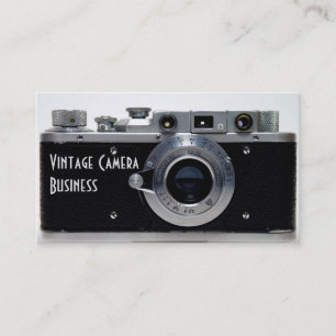 Coleção de CÂMERAS VINTAGE 01 Cartão de visita 1