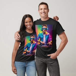 "Coleção de Camisas de DJ Viajantes"