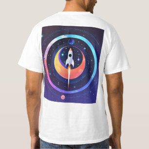 Coleção de Camisas T - Imagem Celestial do Espaço