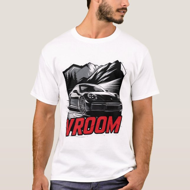 Coleção de Camisetas de Carros Clássicos e Icônico (Frente)