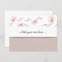 Coleção de Caracteres de Algodão - Cartão Postal