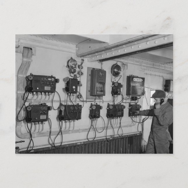 Coleção de Cartões Postais da Rainha Mary RMS (Frente)