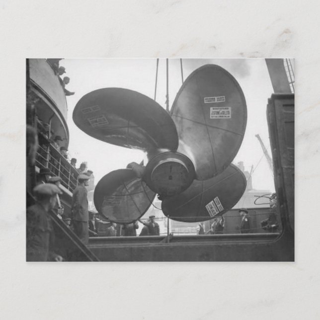 Coleção de Cartões Postais da Rainha Mary RMS (Frente)