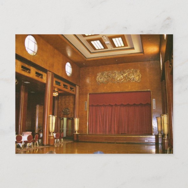 Coleção de Cartões Postais da Rainha Mary RMS (Frente)