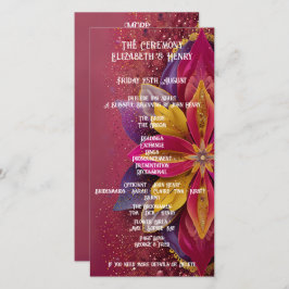 Coleção de Casamento de Elegância Floral Rosa