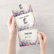 Coleção de Casamento Enchanted Raven