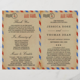 Coleção de Casamentos do Vintage Airmail