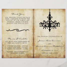 Coleção de Casamentos Vintage Chandelier