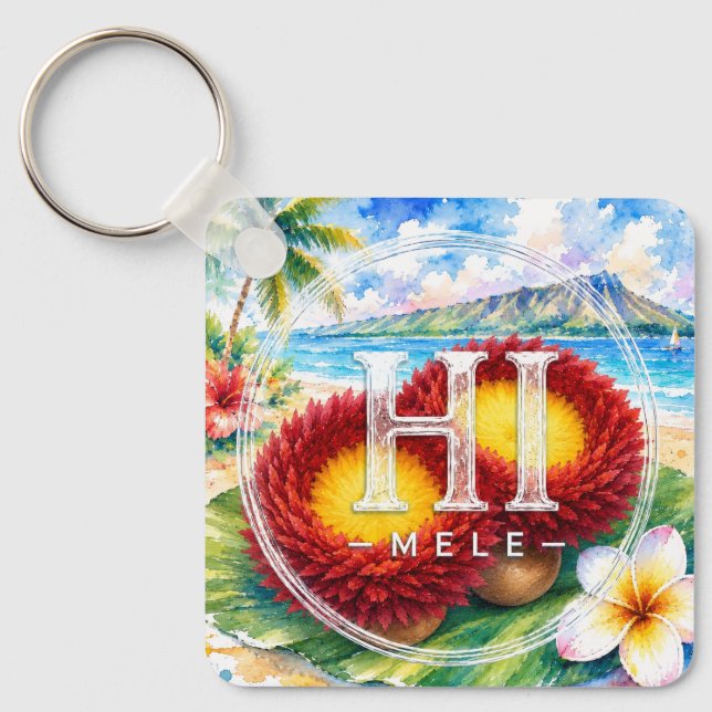 Coleção de Chaveiros HIMELE Signature – ʻUliʻuli (Frente)