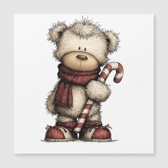 Coleção de Clipart de Natal | Urso Teddy  (Frente)