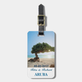 Coleção de Etiquetas de Bagagem/Árvore Divi Aruba