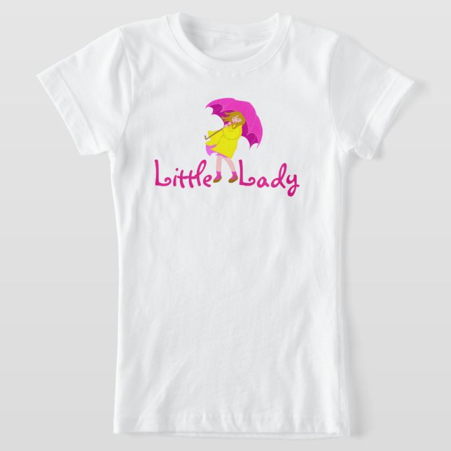 Coleção de Expressão Infantil: Camiseta Feminina (Postura )